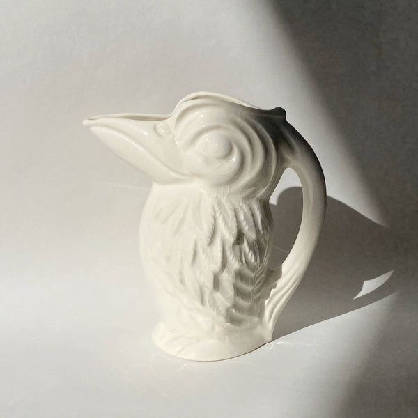 vintage ceramic toucan pitcher