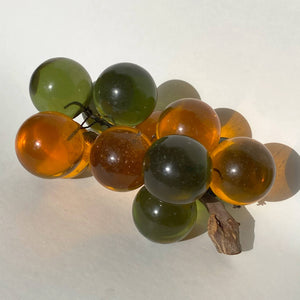 vintage lucite grapes cluster