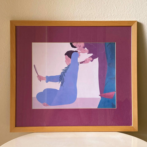 pegge hopper 'a hui ab' (a side) framed print