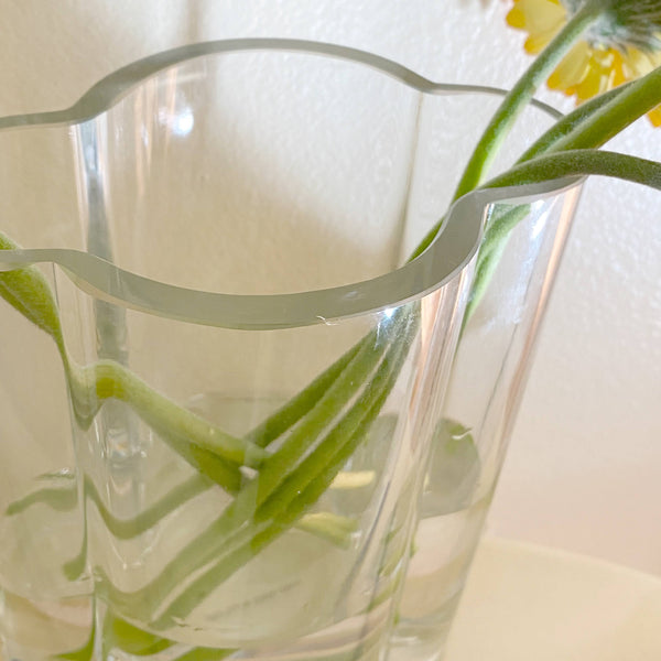 handmade cloud glass vase